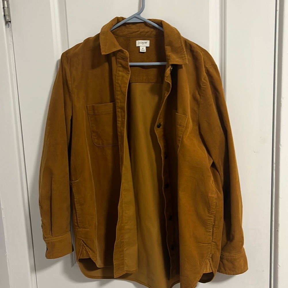 J Crew corduroy shacket
